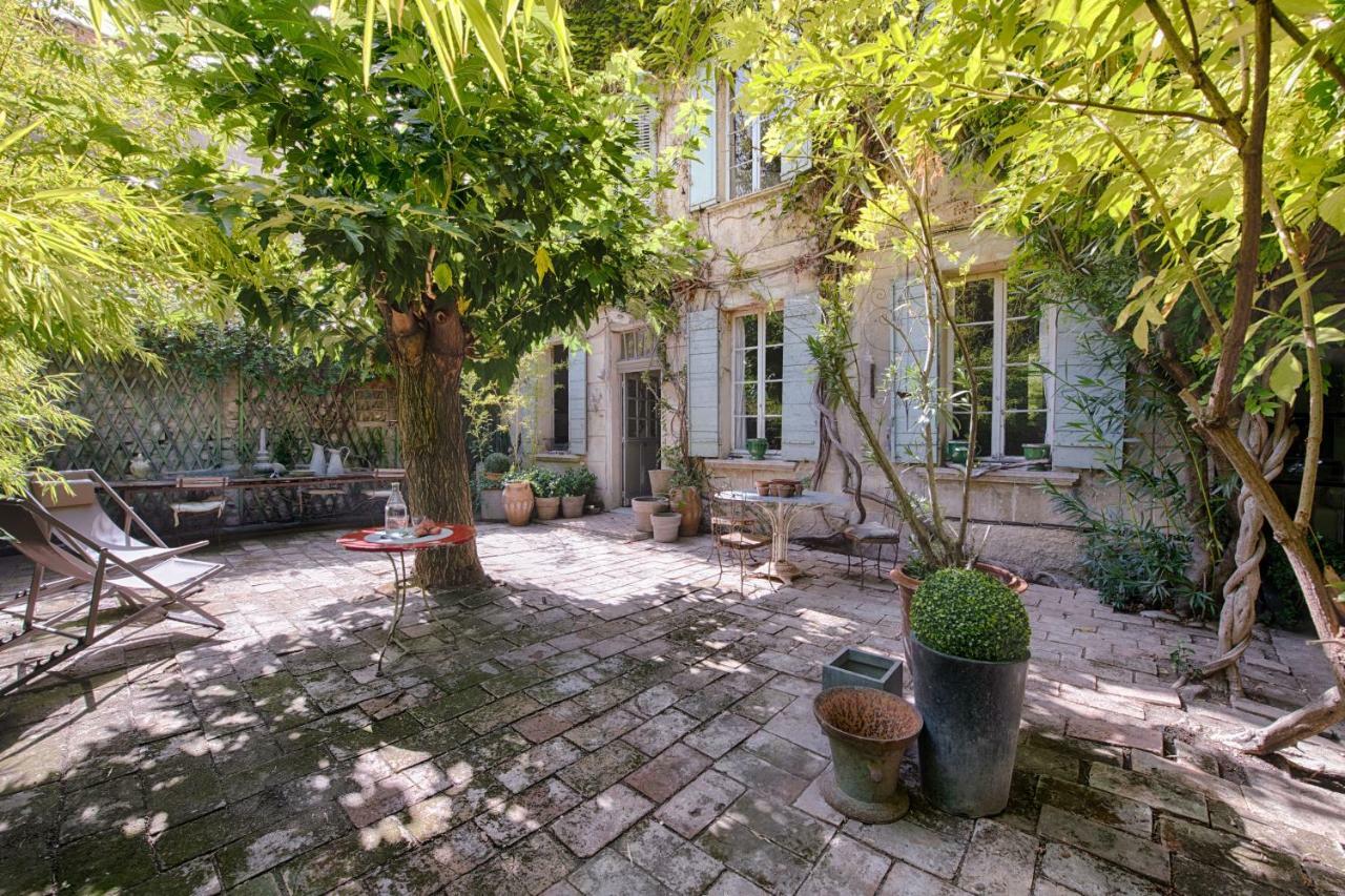 Maison Xixe Et Jardin En Intramuros Avignon Exteriér fotografie
